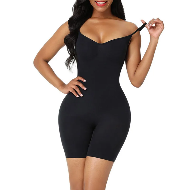 Full Body Tummy Control Shapewear Women Bodysuit Slimming Waist Trainer Shapewear Push Up Butt