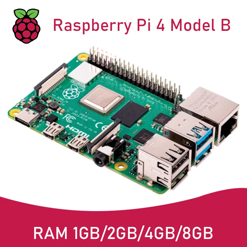Raspberry Pi 4 Modello B 1Gb 2Gb 4Gb 8Gb Ram Raspberry Pi 4B Completamente Aggiornato
