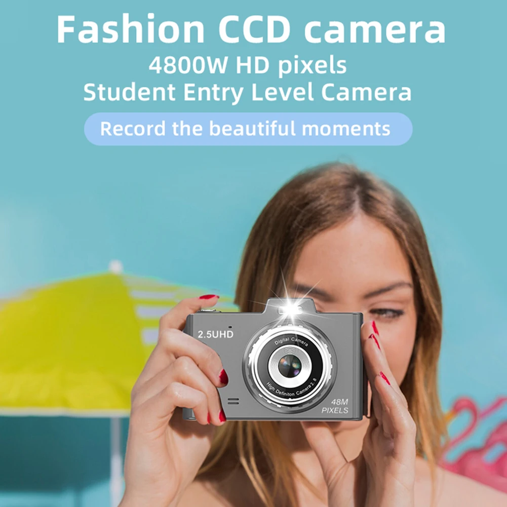 디지털 줌 사진 카메라, CCD 카메라, 2.8 인치 화면 디스플레이 카메라, 8X..