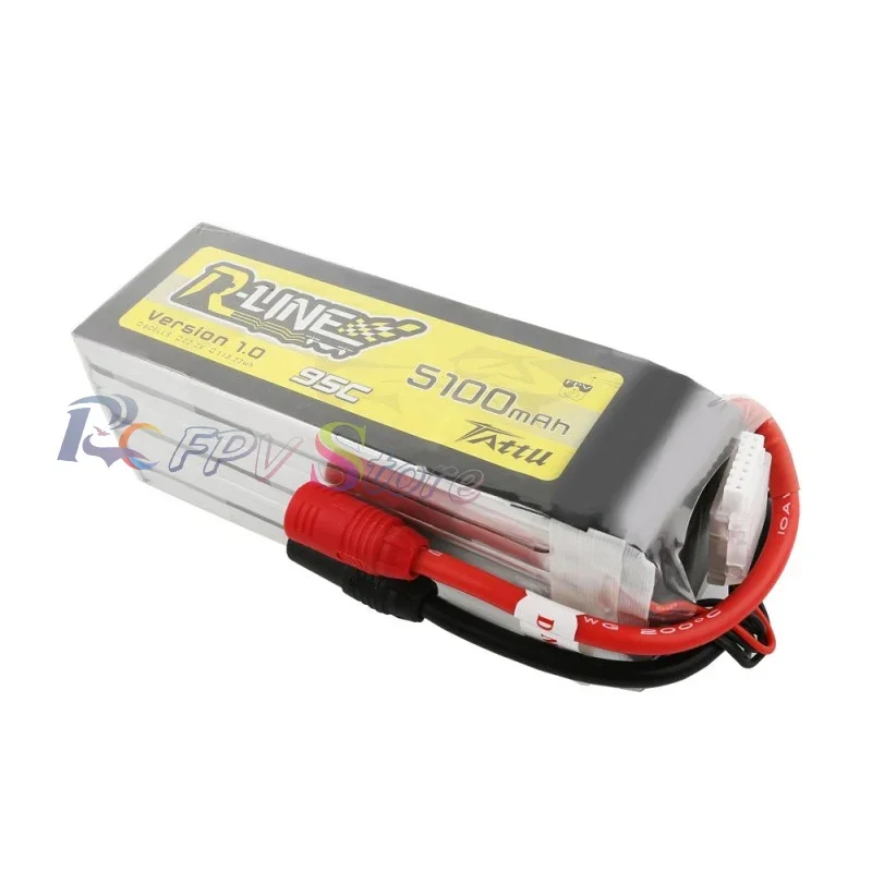 【2個セット】Tattu R-Line1.0 6S 95C 5100mAhリポ 2個セット】Tattu R-Line1.0 6S 95C 5100mAhリポ