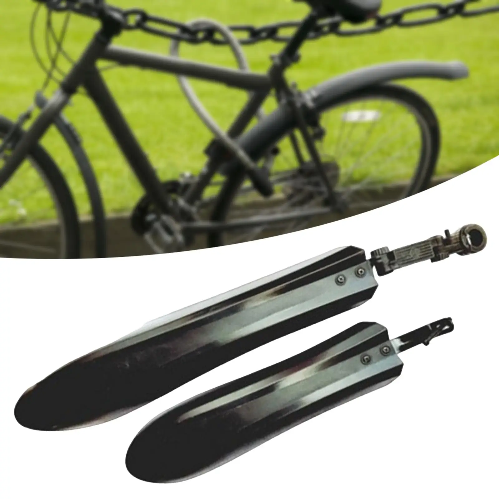 Generic Bike Mudguards Easy Installation Cycling Tire Protection Direct Replaces