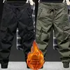Thiened Fce Work Trousers Men's Multi-ket Trendy Loose Harem Cuffed Pants Large Size Wear-Resistant  Welding ...