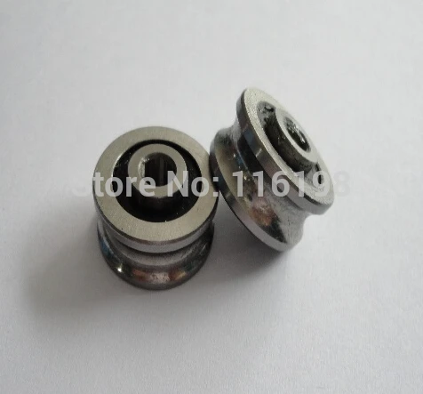 SG15 Deep Groove Ball Bearings 4-Pack - 5x17x8mm Chrome Steel For 6mm Rails