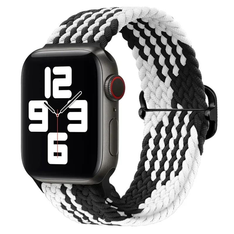 Braided Solo Loop Elastic Nylon Bracelet