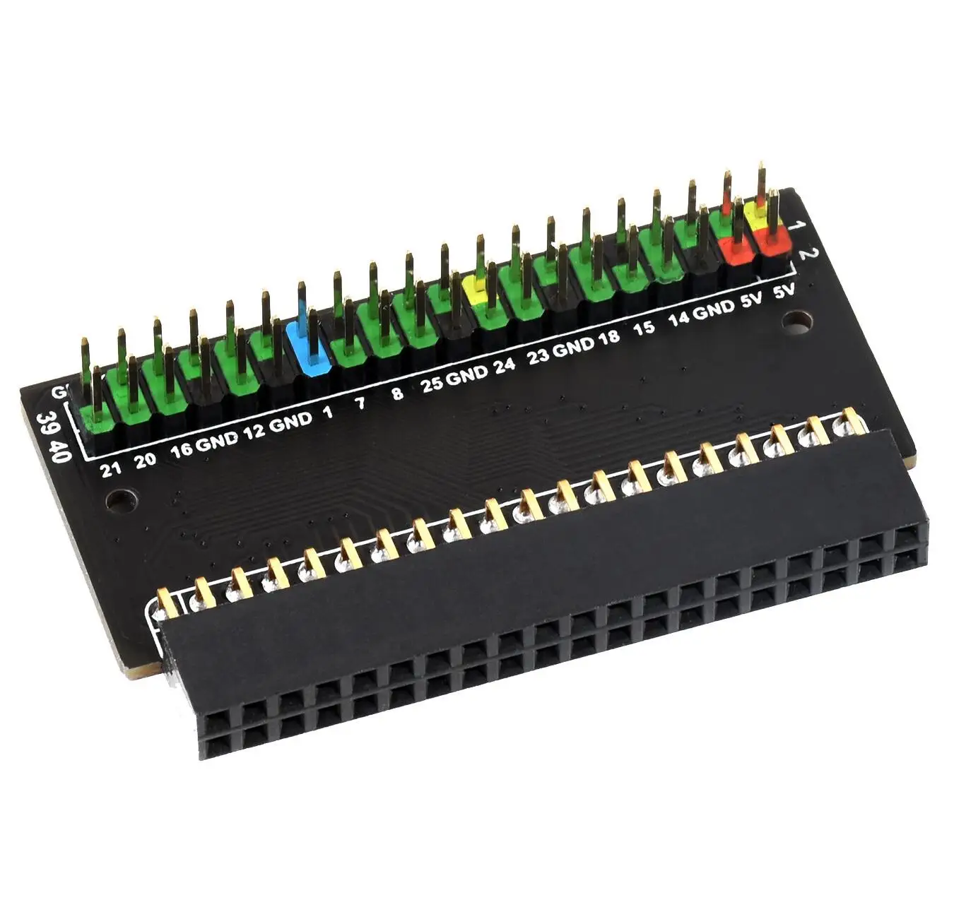 Waveshare Raspberry Pi 400 Gpio Header Adapter Expansion Module Board