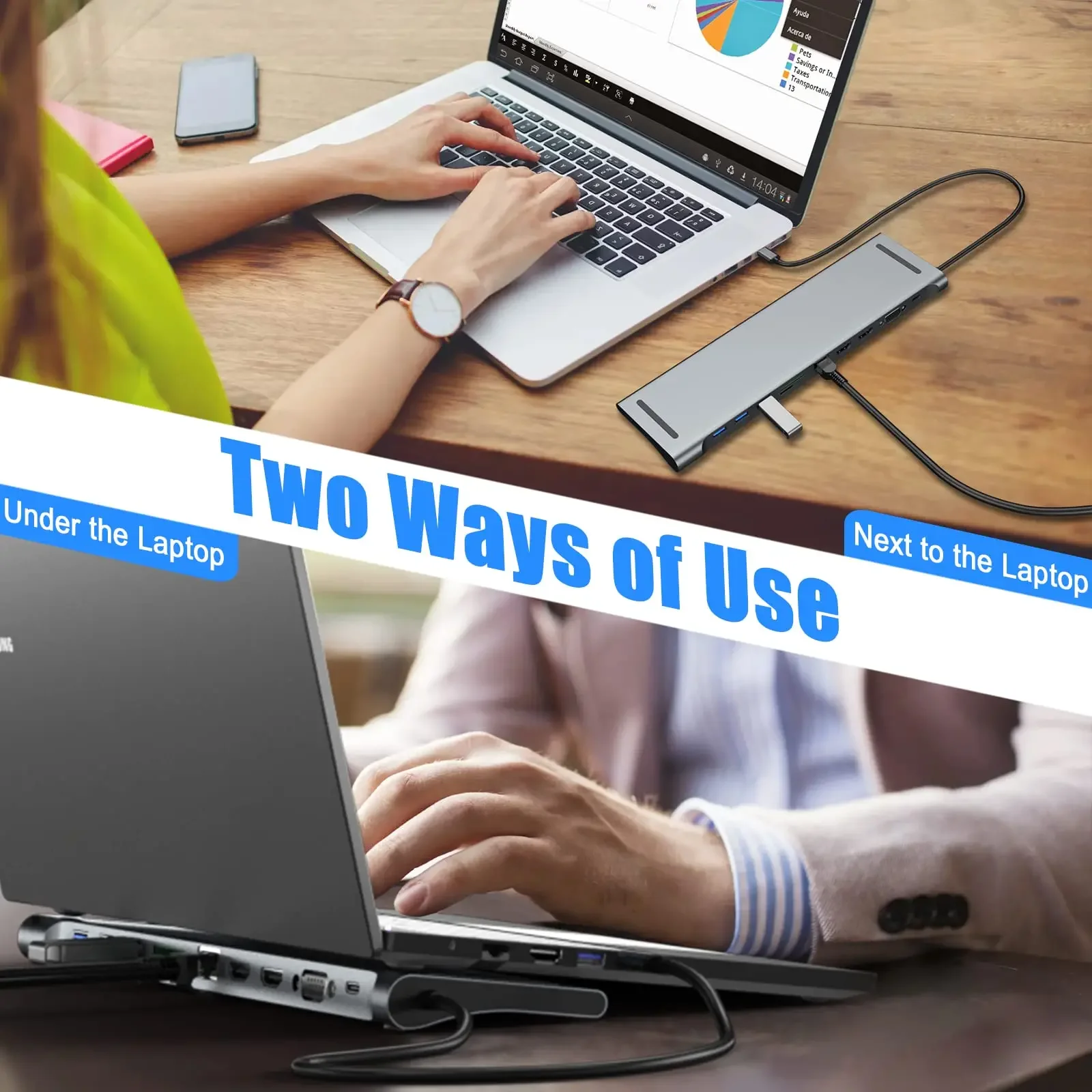 Рисунок 6 - Док-станция MST USB C 12 в 1