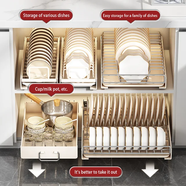 Pull-Out Dish Rack 2