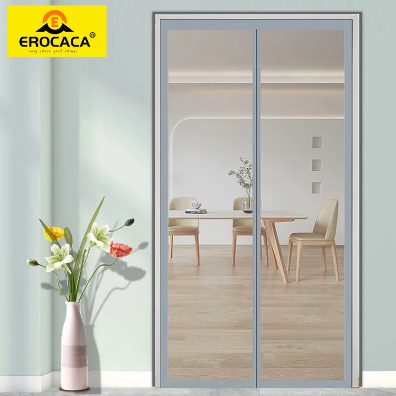 

EROCACA Strong Magnetic Door Curtain,Anti-mosquito And Insect-Proof Automatic Closing Invisible Gauze ,Large-Size Custom Door