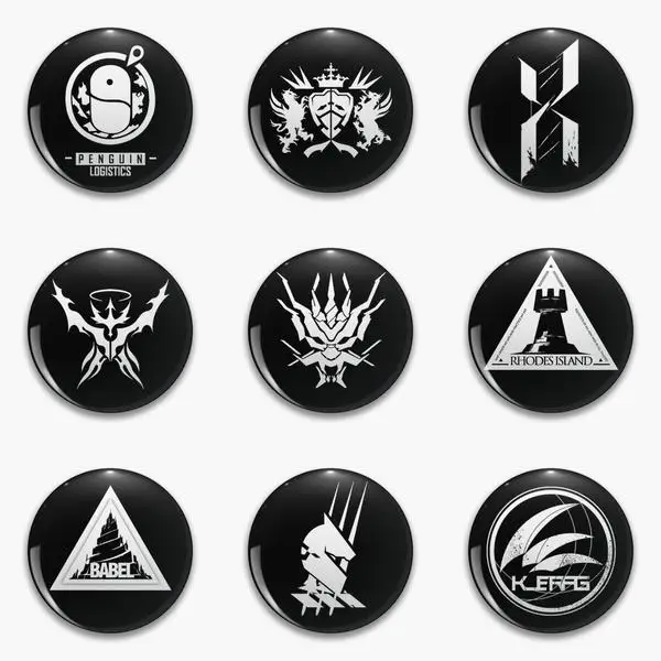 

Пингвин логистика Рыцари фракция логотип круг мягкая Кнопка булавка Декор брошь ювелирные изделия Женская металлическая Милая булавка креативная шляпа