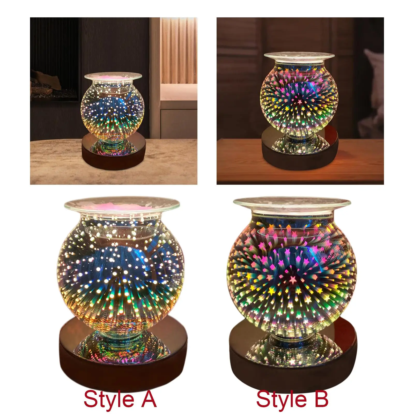 Electric Wax Melt Warmer Fragrance Night Light for Office Home Decoration Electric Wax Melt Warmer Fragrance Night Light for Office Home Decoration