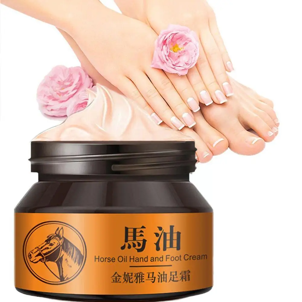 30g Horse Oil Anti Crack Foot Cream Heel Cracked Repair Cream Removal Skin Skin Hand Callus Care Feet Dead Smooth Anti-Dryi B6Z9 horse feathers words are dead 1 cd