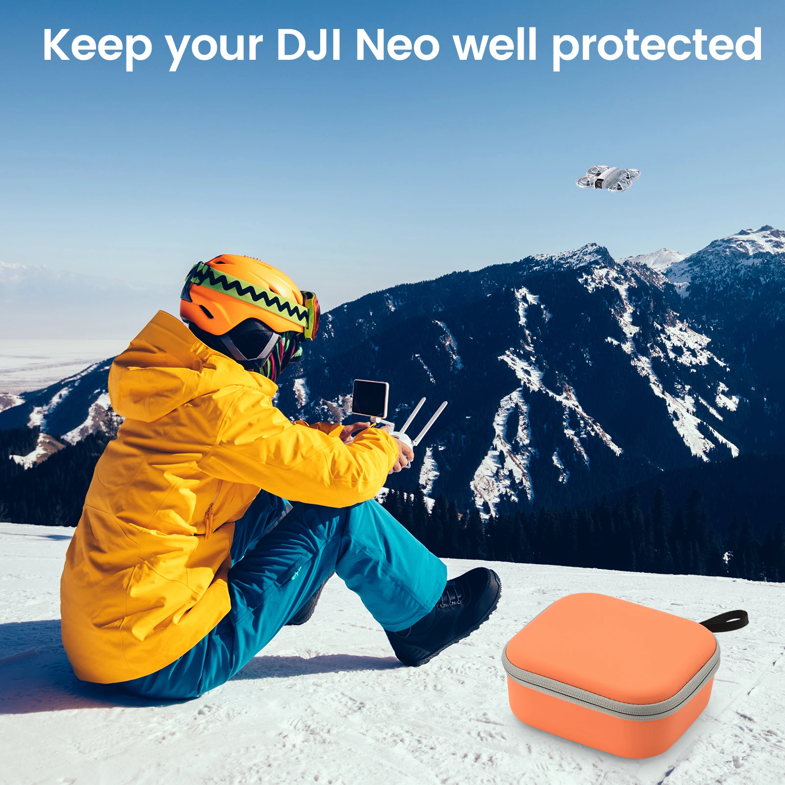 Description Picture 5 of itemStorage Bag For DJI Neo Remote Controller Case Portable Carrying Box Case Handbag For DJI Neo Drone Accessories