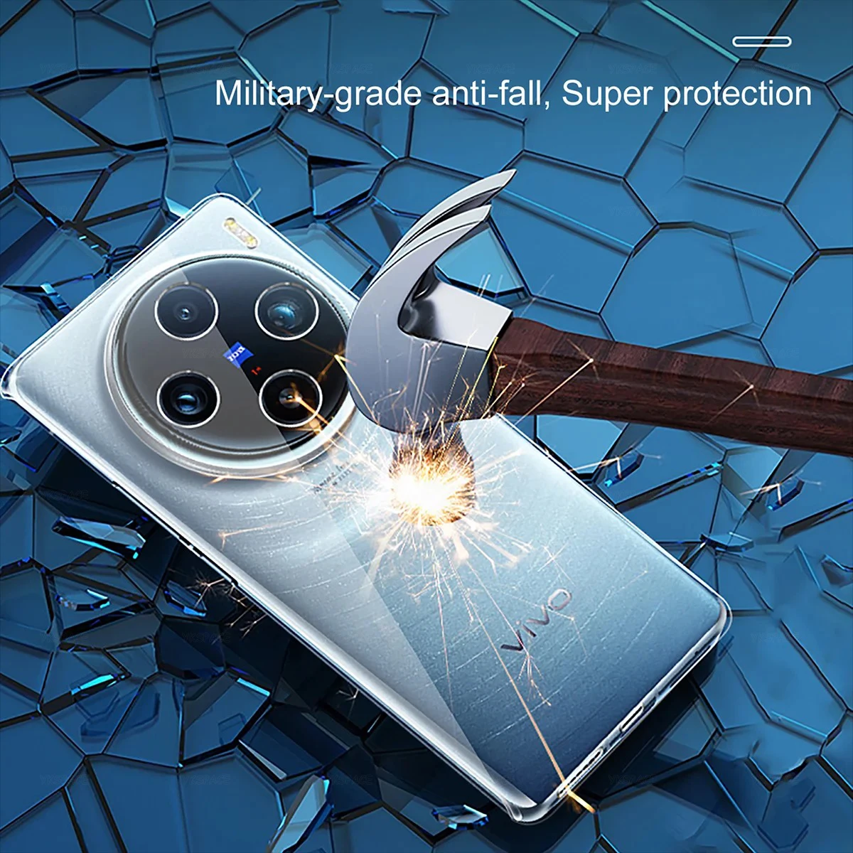 Shockproof Transparent Silicone Camera Lens Case - Ultra Thin Soft Phone Cover