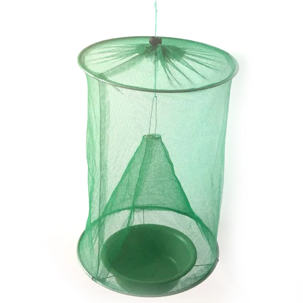 Reusable Plastic Fly Trap Cage for Garden Pest Control