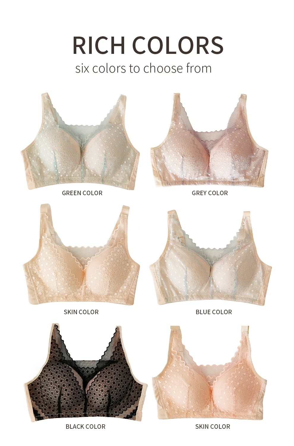 Mastectomy Bra with Pockets - Silicone Breast Form Support Bra for Women