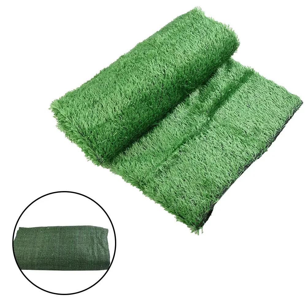 Artificial Grass Carpet Green Fake Synthetic Garden Landscape Lawn Mat Turf Green Grass Mat Carpet DIY Micro Landscape 2*2m artificial grass mats