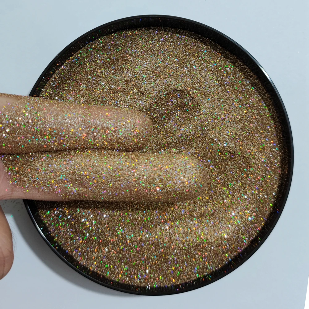 nail powder 27Color 10g/bag Laser Nails Glitter Chrome Nail Powder Diamond Rainbow Linear Glitter Gel Polish Holographic Shimmer Pigment