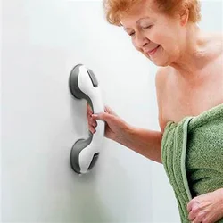 Shower Handle Safety Helping Handle Anti Slip Support Toilet Bathroom Safe Grab Bar Handle Vacuum Sucker Suction Cup Handrail