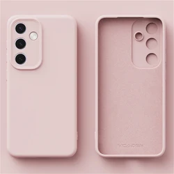 Premium Liquid Silicone Protective Phone Case - Soft Back Cover - Galaxy S26 (Pear yellow)