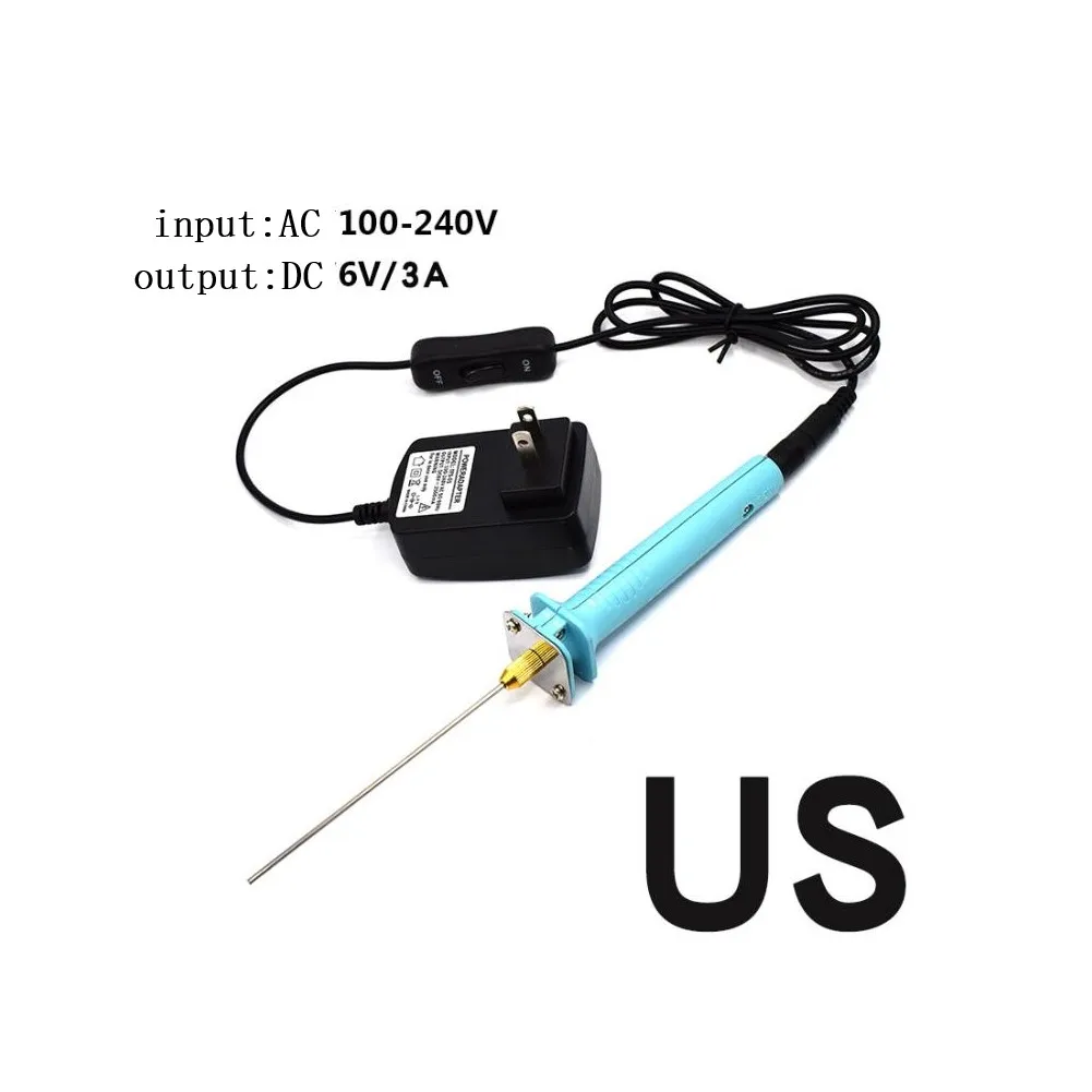 

Seals Edges Cleanly Blue Handle Foam Cutting Pen Cutter Portable Cutter Cutting Tool Iron Non-slip Quick Heating
