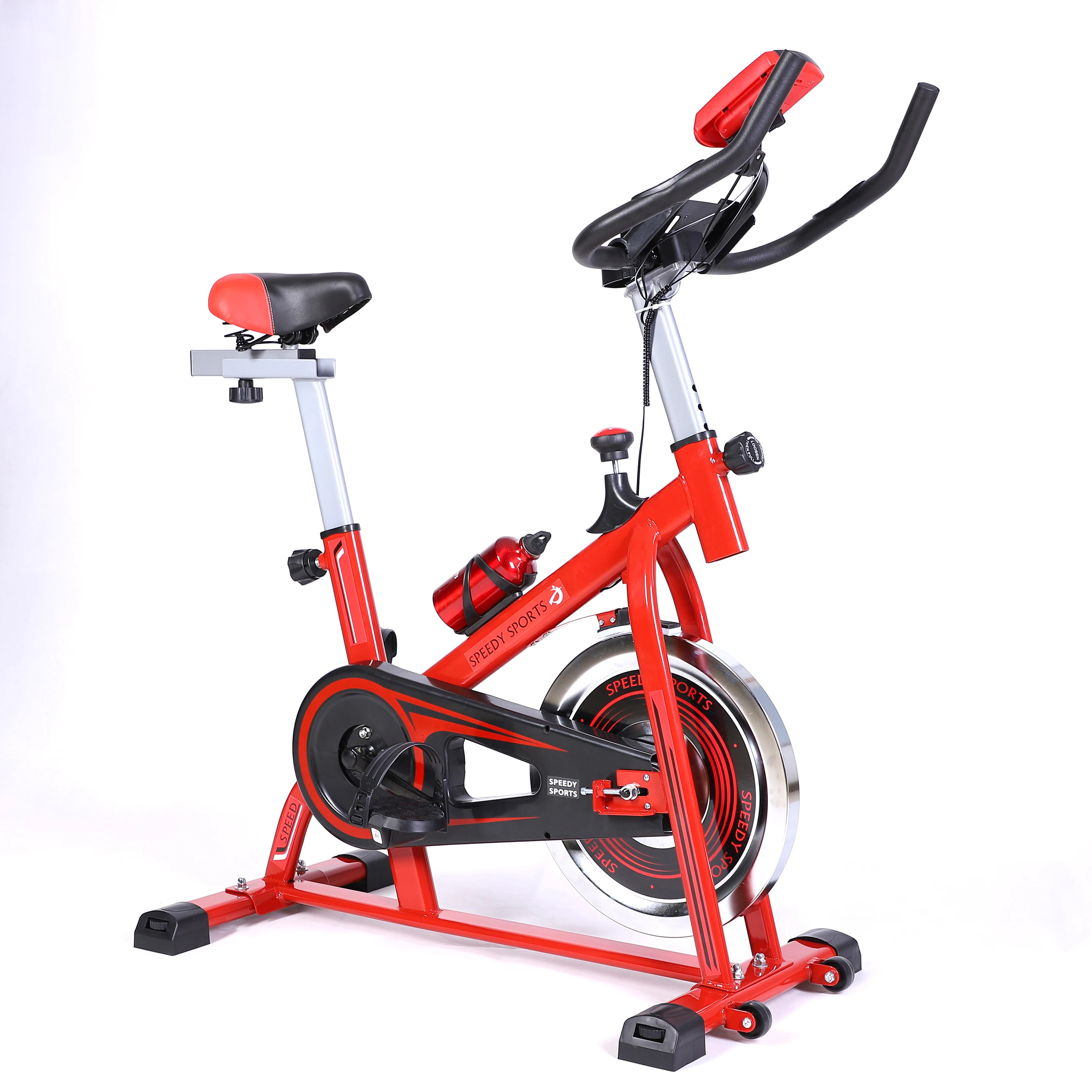 Indoor Fitness Sport Equipment Commercial Steel Exercise Bike Brake System for Home and Gym Use