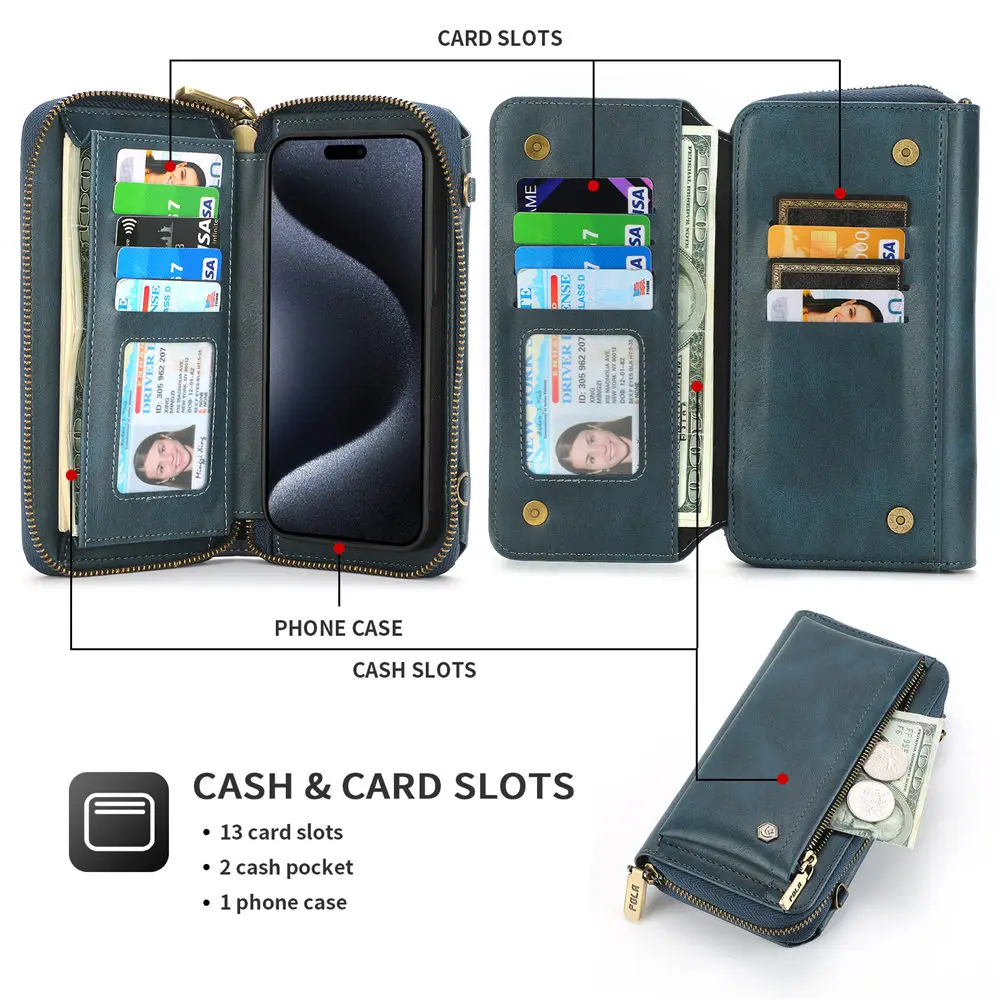 Xr Case Iphone Xr Crossbody Purse Crossbody Wallet Case Crossbody