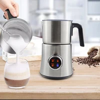 900ML Multi-function Electric Milk Frother Hot and Cold Doubles For Making Latte Cappuccino Coffee Chocolate Rapid Foaming 2