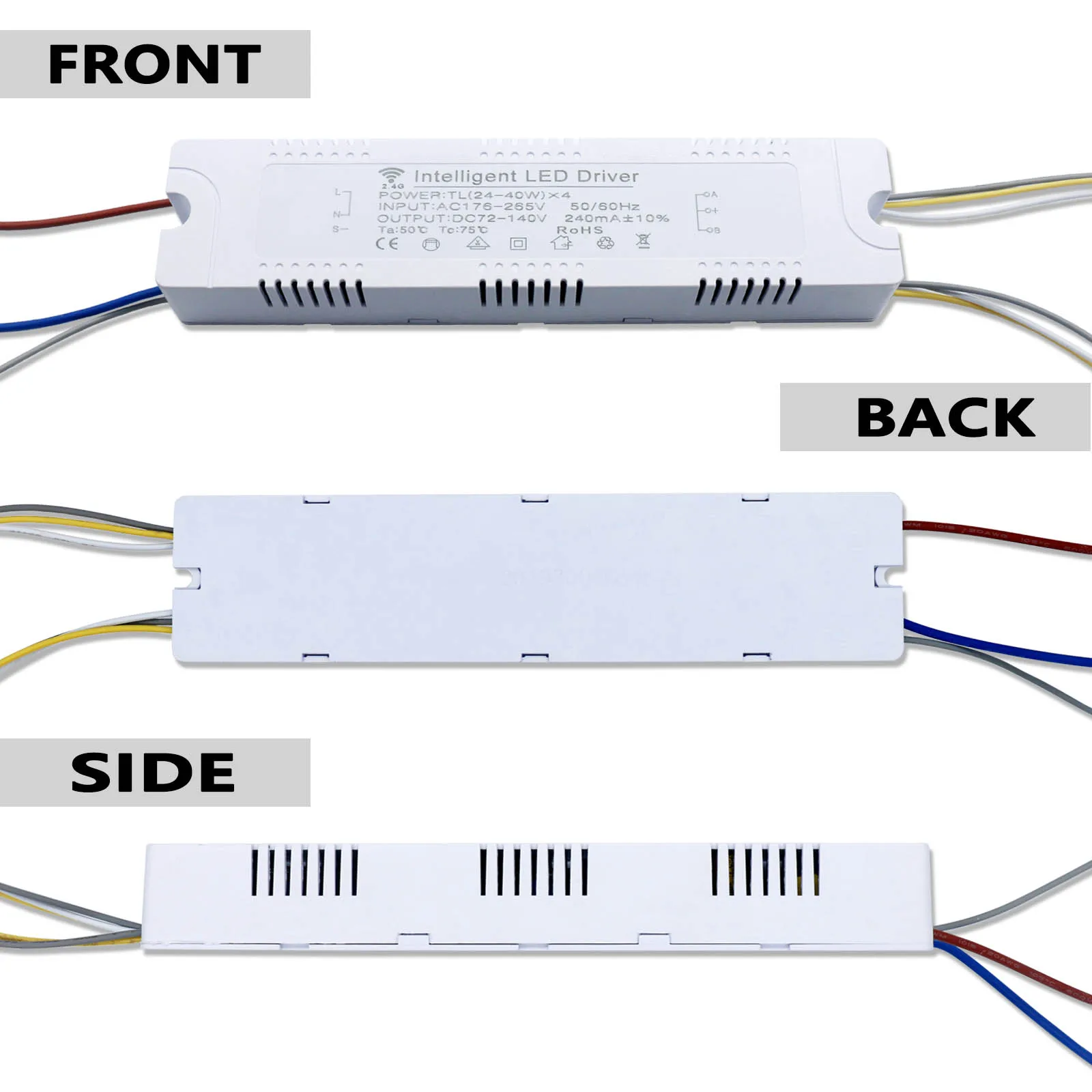 Fluorescent Lamp Driver 12vdc 10-40w In Car Assembled Kit Plastic - Foto 10