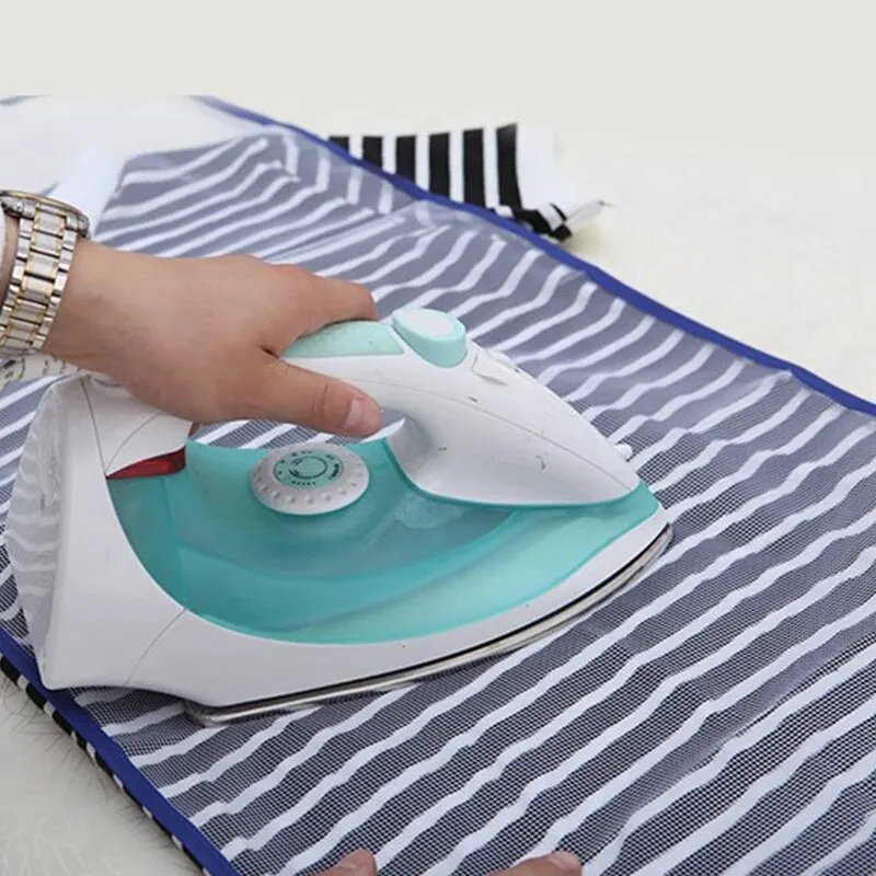 Ironing Protection Pad Ironing Pad High Temperature Resistant Heat Insulation Ironing Cloth Clothes Protection Pad Random Color Home Mesh Board