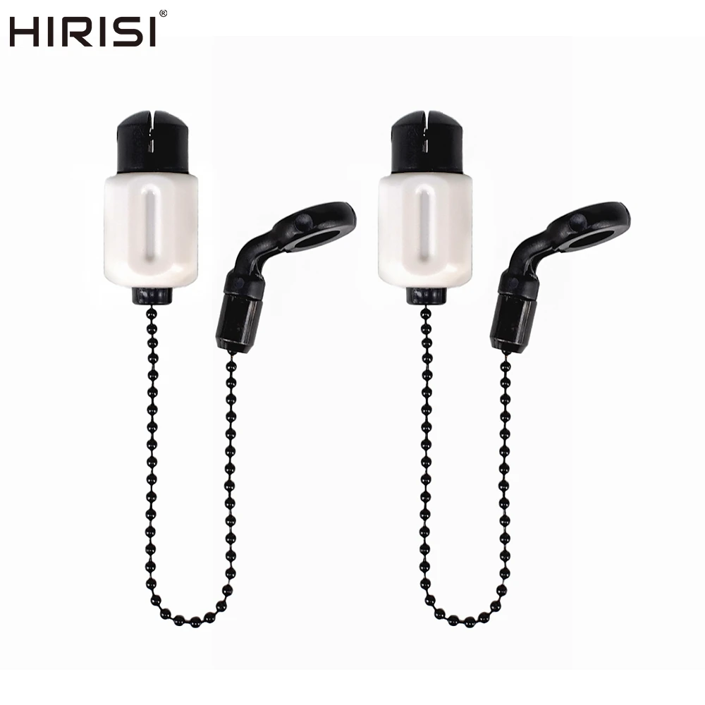 Indicateur de touche Hirisi B2029 avec chaîne laiton pour détecteur carpe fishing et swingers