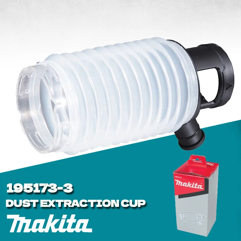 Set Di Copertura Antipolvere Per Trapano A Percussione A Tazza Per Estrazione Polvere Makita 195173-3 Per Hr2300 Hr2600 R2601 Hr2610 Hr2611F Hr2631 Hr