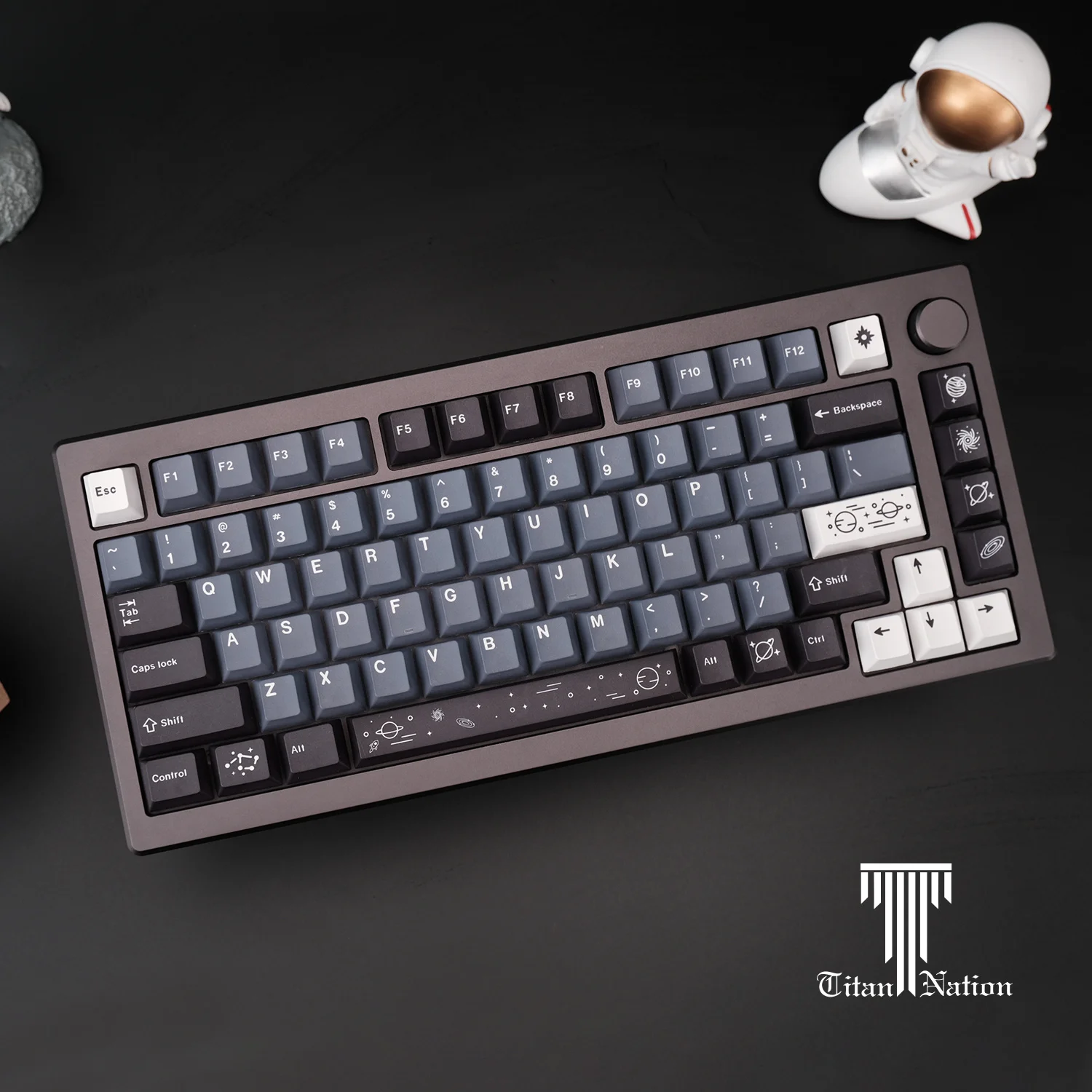 Gmk Galaxy Caps Chave Pbt Lados Corante Subbed Cereja Keycaps Perfil para Keychron Anne Poker Gh60 Gk64 Fl980 134 Peças por Conjunto - Imagem 5