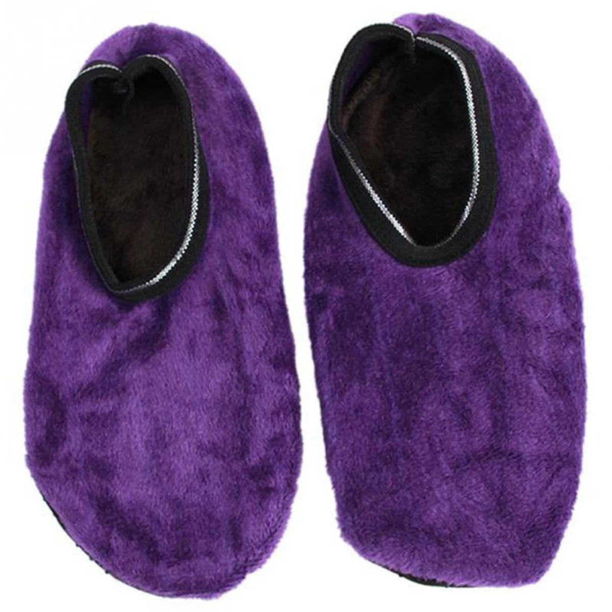 Gemütliche, mit Fleece gefütterte Bodensocken für Damen, rutschfeste Greifersohlen, Plüsch-Innenseite für Wärme, bequeme, sichere Winter-Bodensocken – Detail 36