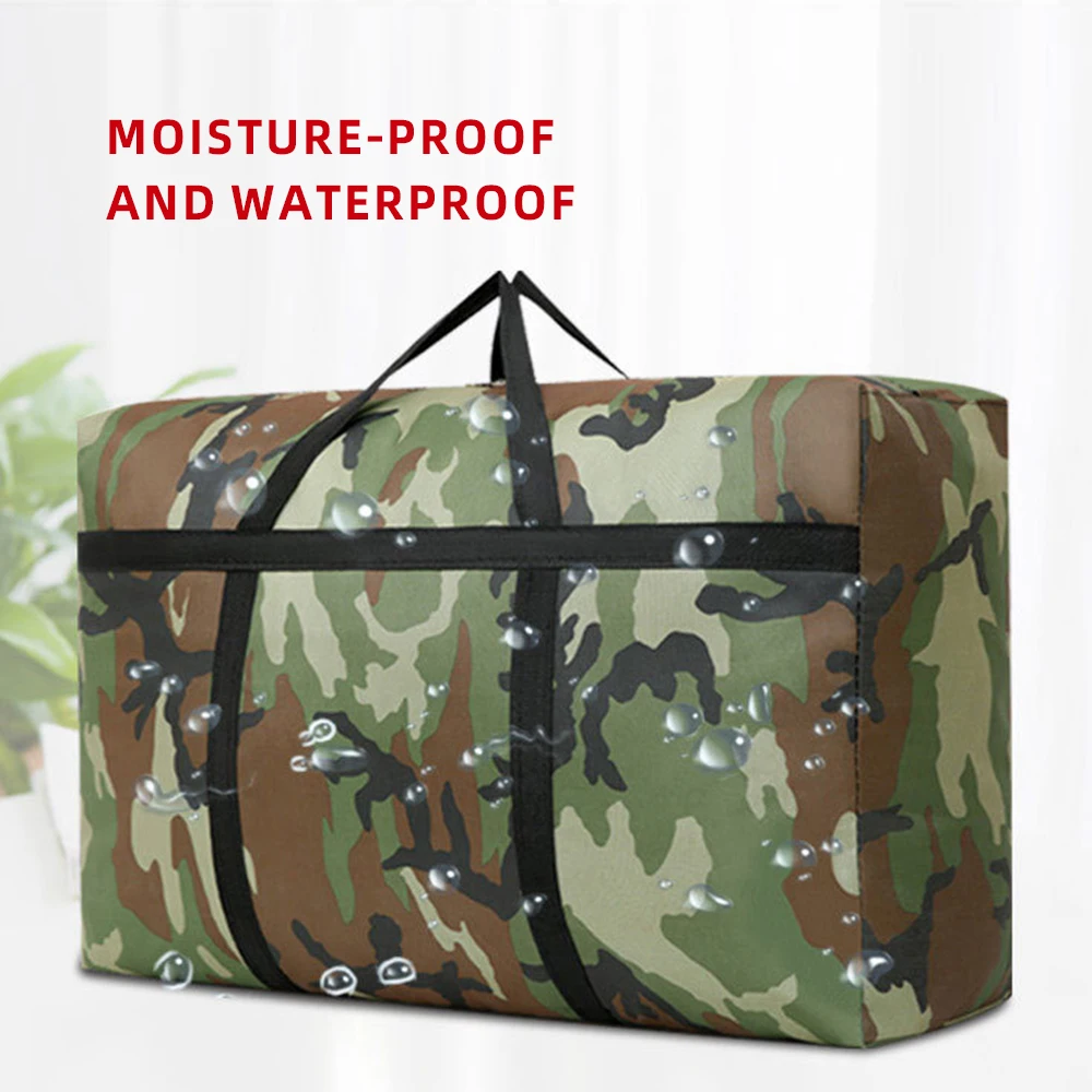Camouflage Thickened Waterproof Oxford Cloth Large Capacity Move