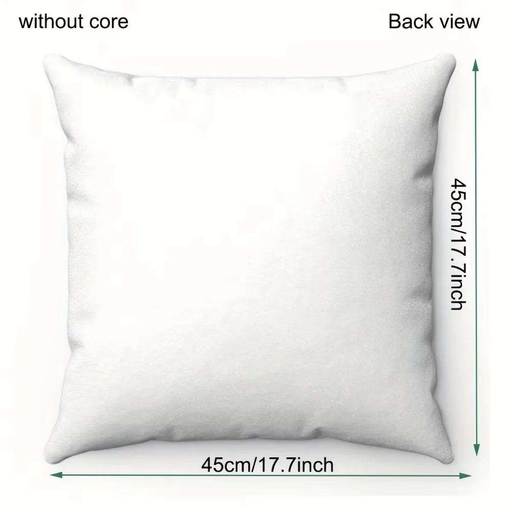 Description Picture 3 of item4pcs, Red Christmas Pillow Covers Christmas Decor Wreath Santa Claus Tree Holly Jolly Winter Holiday Decor Cushion Case For Home