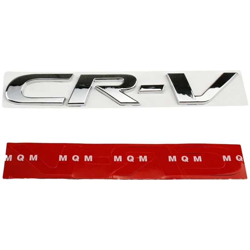 18.7cm 금속 자동차 스티커 혼다 CR-V 로고 2023 2017 2011 리어 테일게이트 엠블럼 데칼 액세서리용 사이드 펜더 배지 스타일링