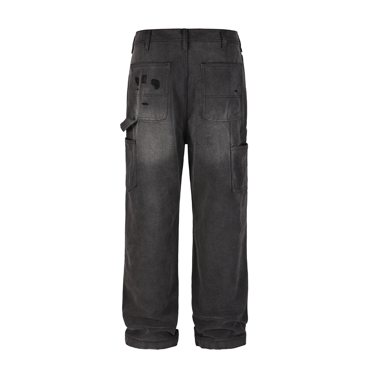 Yao Fashion ERD Luxury Casual Cargo Jeans Streetwear Loose Vintage Ripped Pants High Streetwear HipHop Unisex Trousers For Men 5