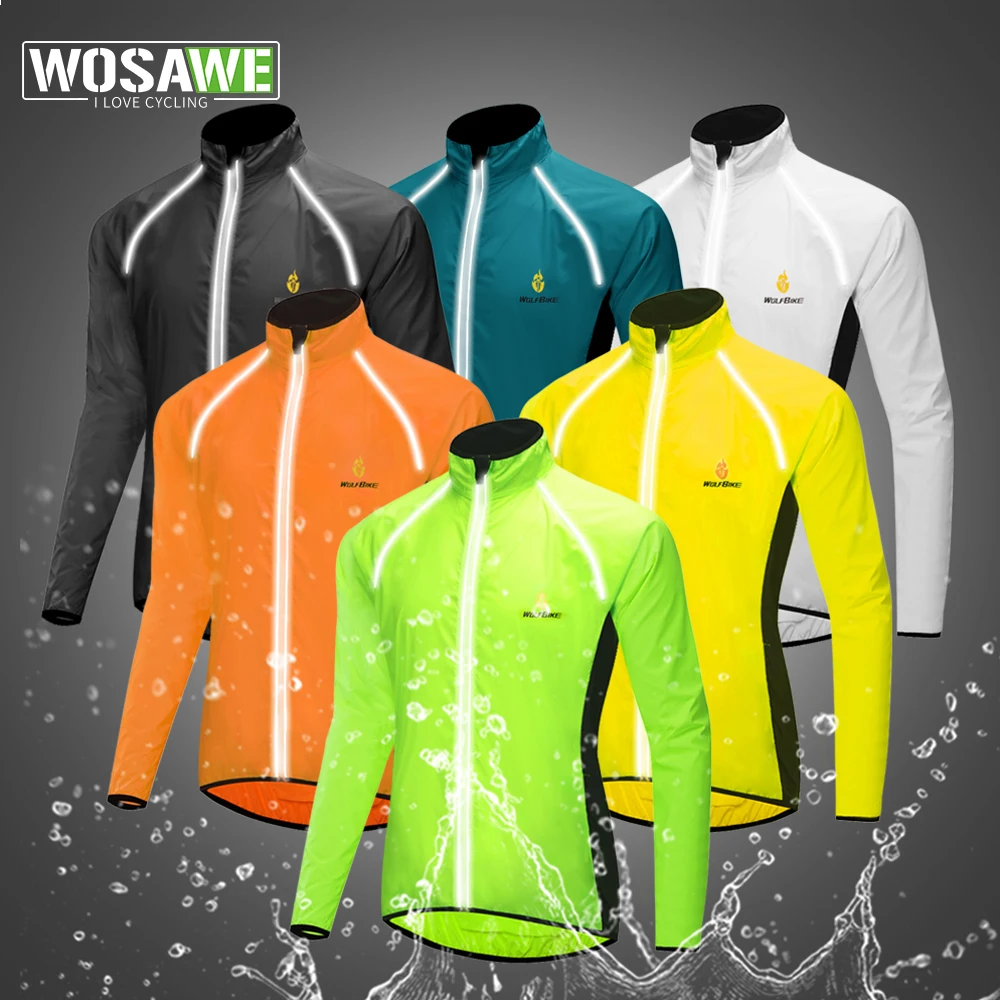 Reflektierende Jacke Fahrrad