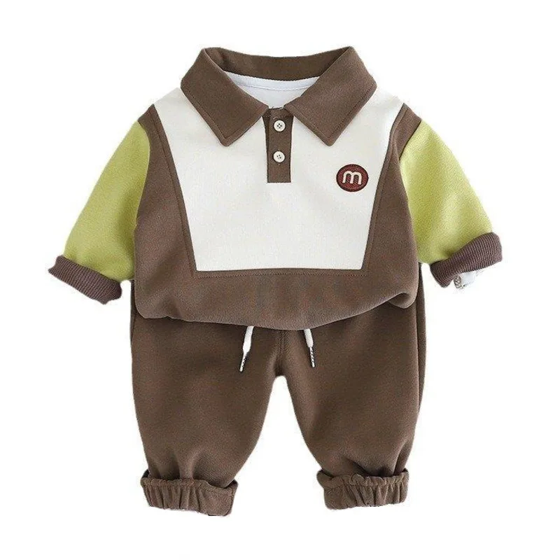 

New Spring Autumn Baby Boys Clothes Suit Children T-Shirt Pants 2Pcs/Sets Infant Outfits Toddler Casual Costume Kids Tracksuits