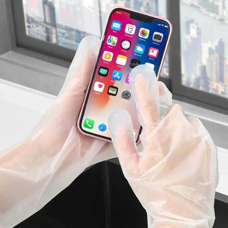Disposable Gloves 10-30pcs Disposable Gloves Upgrade Long Sleeve Gloves for Kitchen Bathroom Cleaning Tools Women Housewife Cleaning Glove