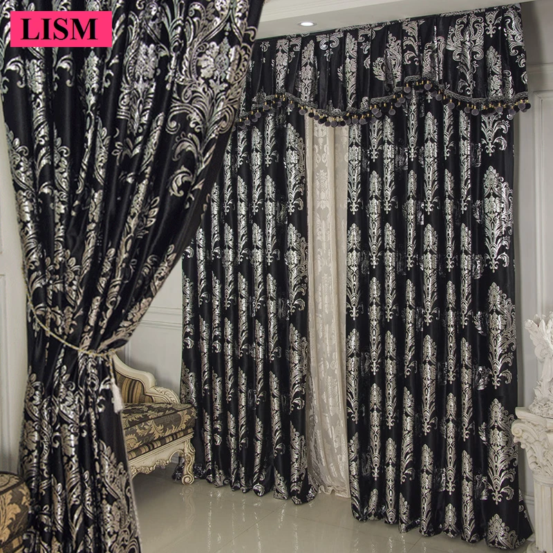 luxo-europeu-cortinas-para-sala-de-estar-sala-de-jantar-quarto-prata-gilded-black-velvet-cloth-janela-blackout-decor-valencia