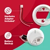 White, Pack of 3,BRK SC9120B-3 Hardwired Smoke and Carbon Monoxide (CO) Detector with Battery Backup 5