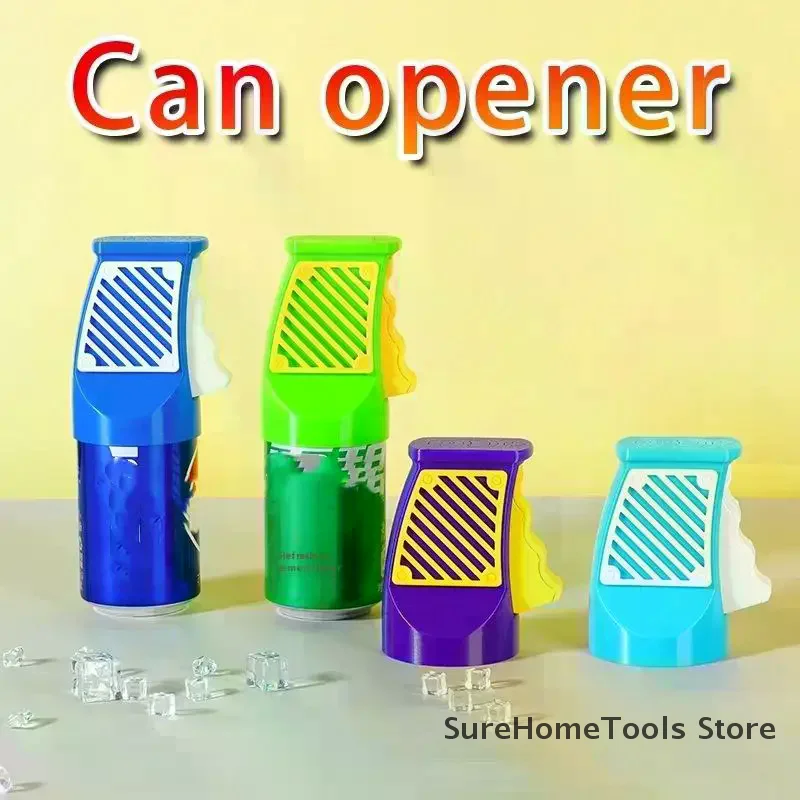 3D-Printed Small Can Opener Wear Resist Portable Beverage Open Tool Ergonomics Beer Can Opener For Finger Nail Protection