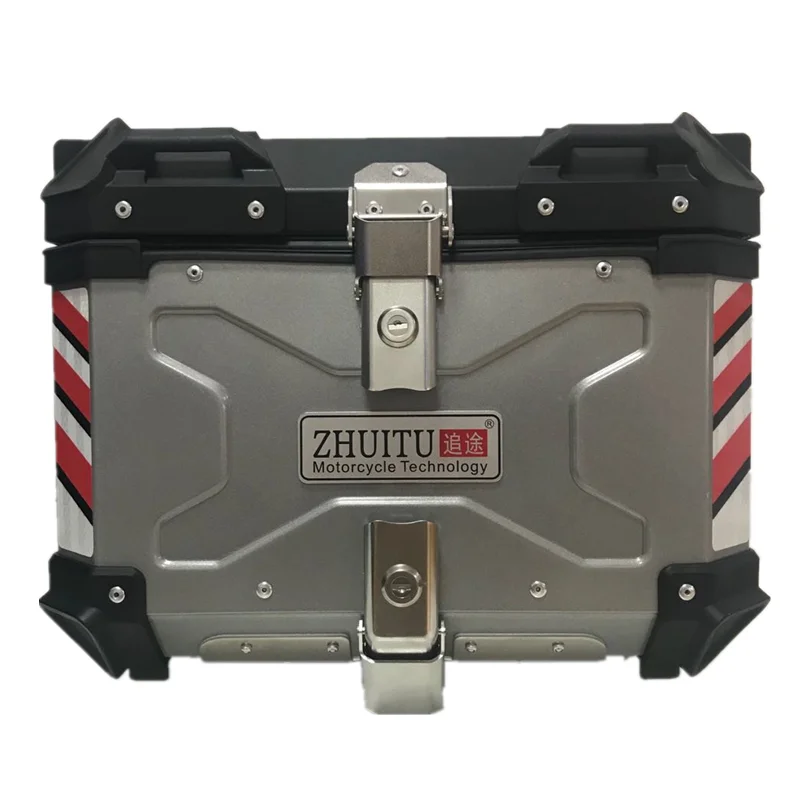 

2020 Hot X style high quality motorcycle tail boxes garage box aluminium alloy case fuse cases for motorcycle