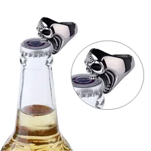  New Creative Fashion Domineering Bottle Opener Men's Ring Trend Skull Jewelry Personality Simple Accessories 