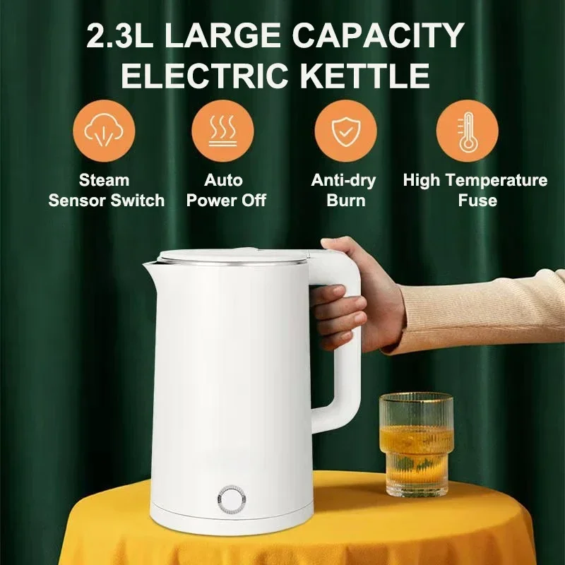 23LElectricKettle220VCoffeePotAutomaticPowerOffLrageCapacity