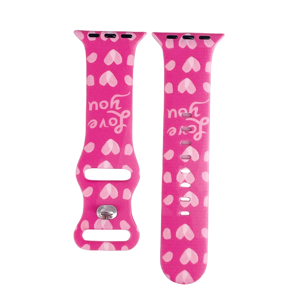 Vibrant Patterned Silicone Watch Strap - Premium Quality & Stylish Design