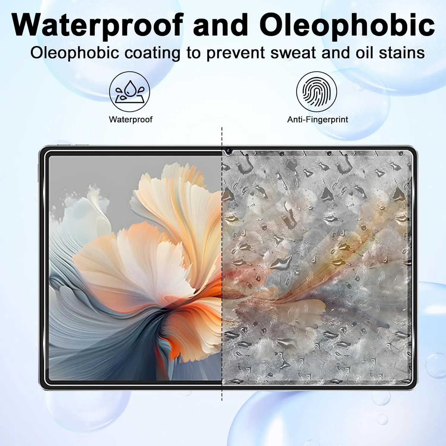 12.7 HD Clear Tempered Glass Screen Protector