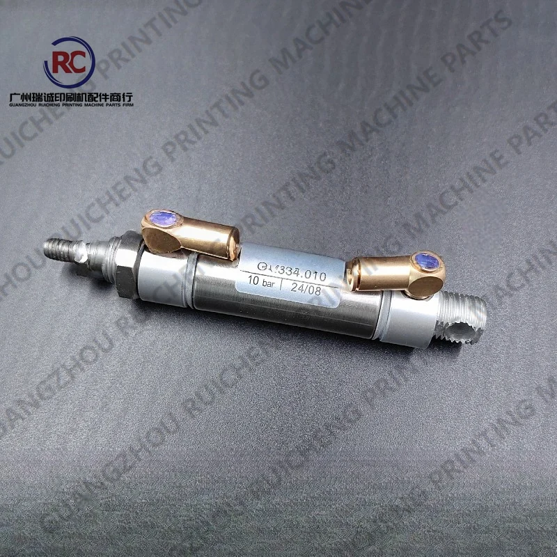 하이델베르그 오프셋 인쇄 기계 예비 부품 공압 실린더 D16 H25 용 1 조각 공압 실린더 G4.334.010