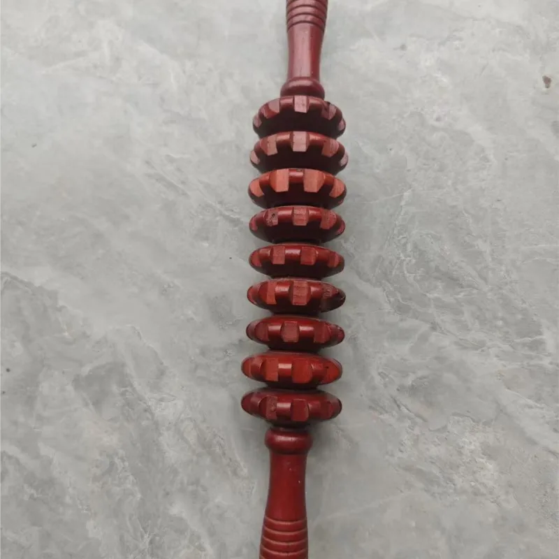 Relax Gear Massage Stick Full Body Muscle Massager Wood Roller Stick Trigger Point Recovery Tool Wooden full-body massage stick